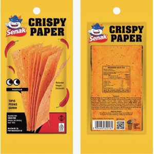 薄脆纸片零食 12克