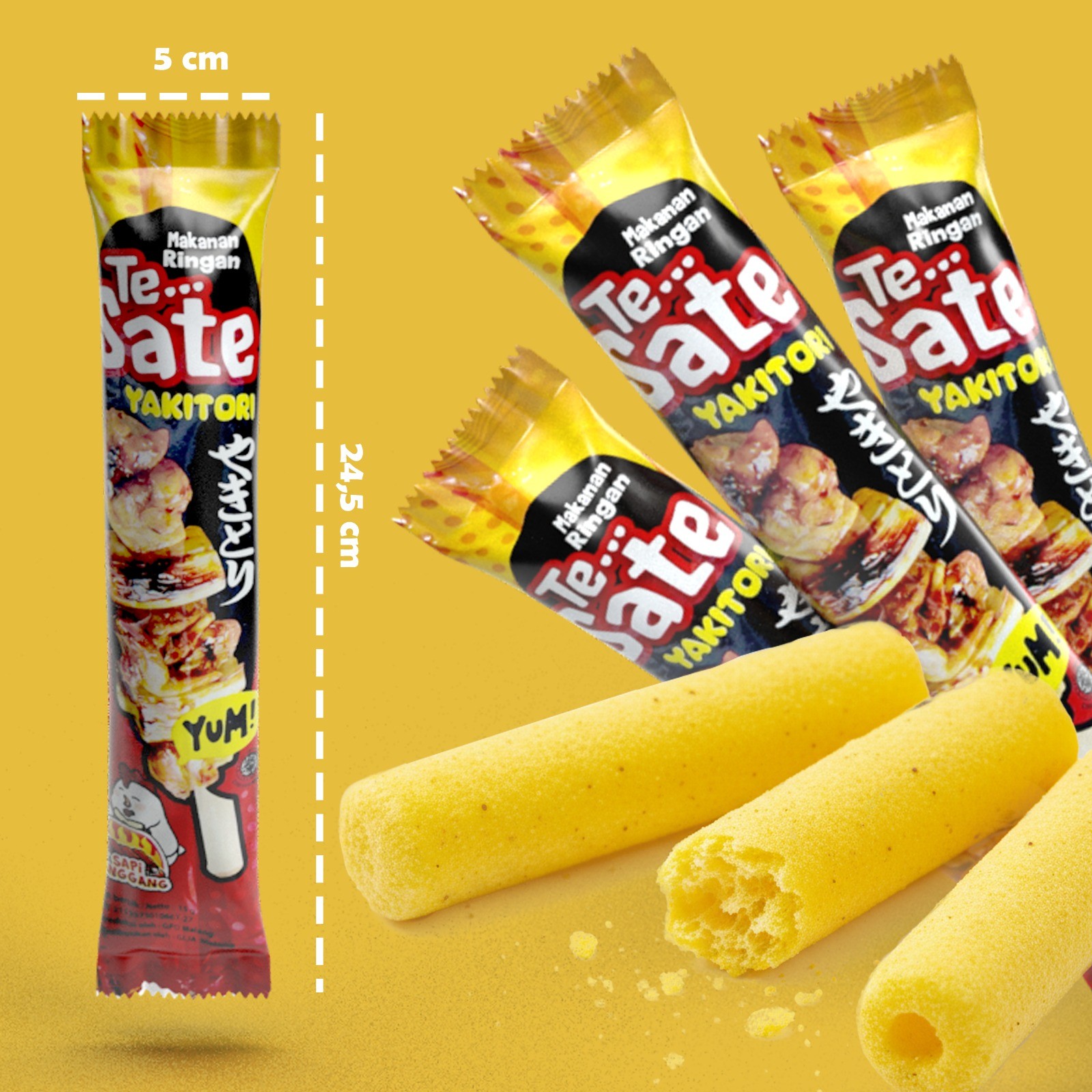 TE SATE YAKITORI SAPI PANGGANG 15 GRAM