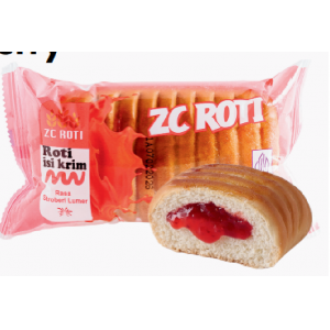 草莓毛毛虫面包 60 GRAM