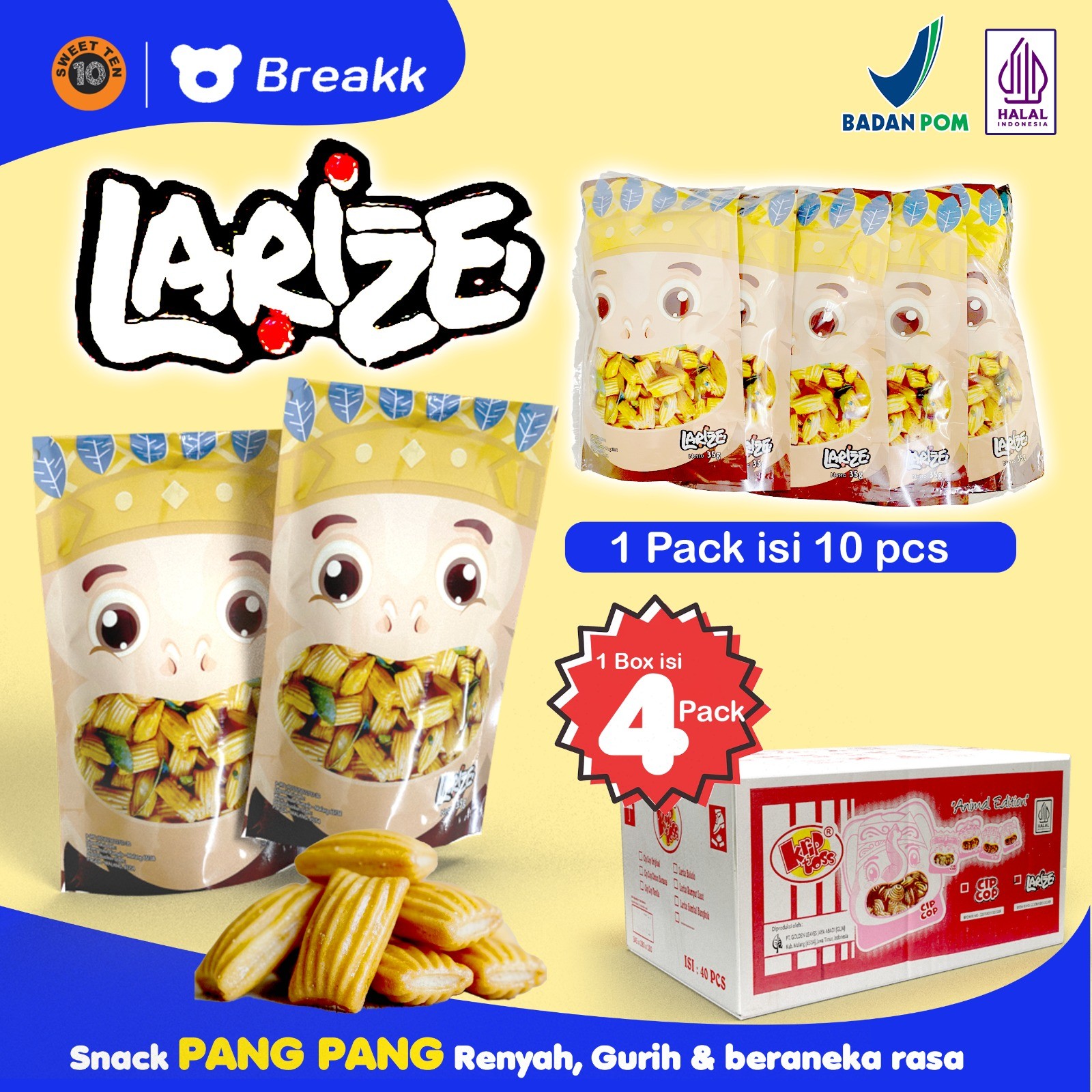 LARIZE RUMPUT LAUT 35 GRAM