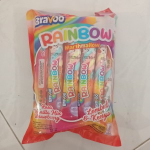 SILKYS SUPER TWIST RAINBOW MARSHMELLOW RASA ORIGINAL